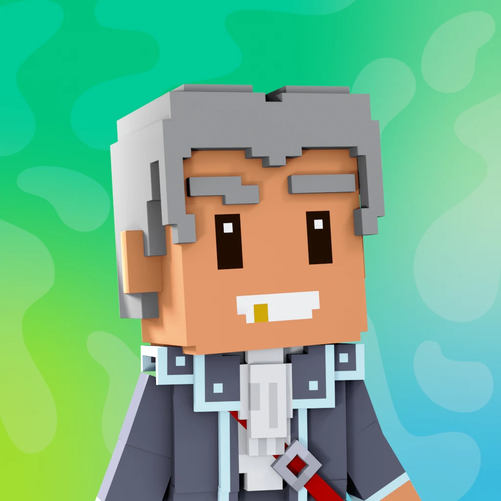 Pirate #8935 voxel render