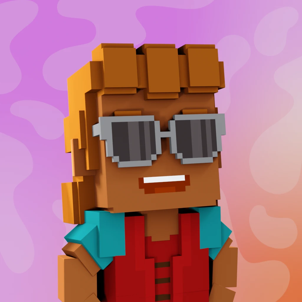 Pirate #8936 voxel render