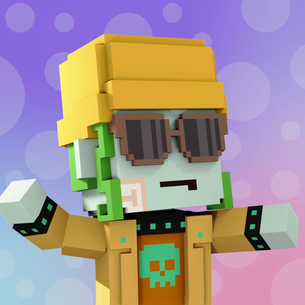 Pirate #8946 voxel render