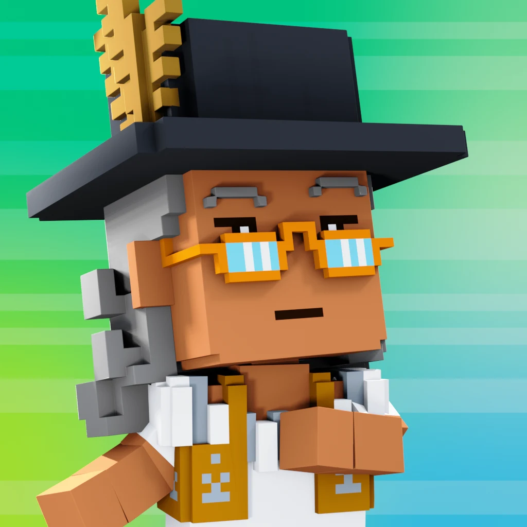 Pirate #8951 voxel render