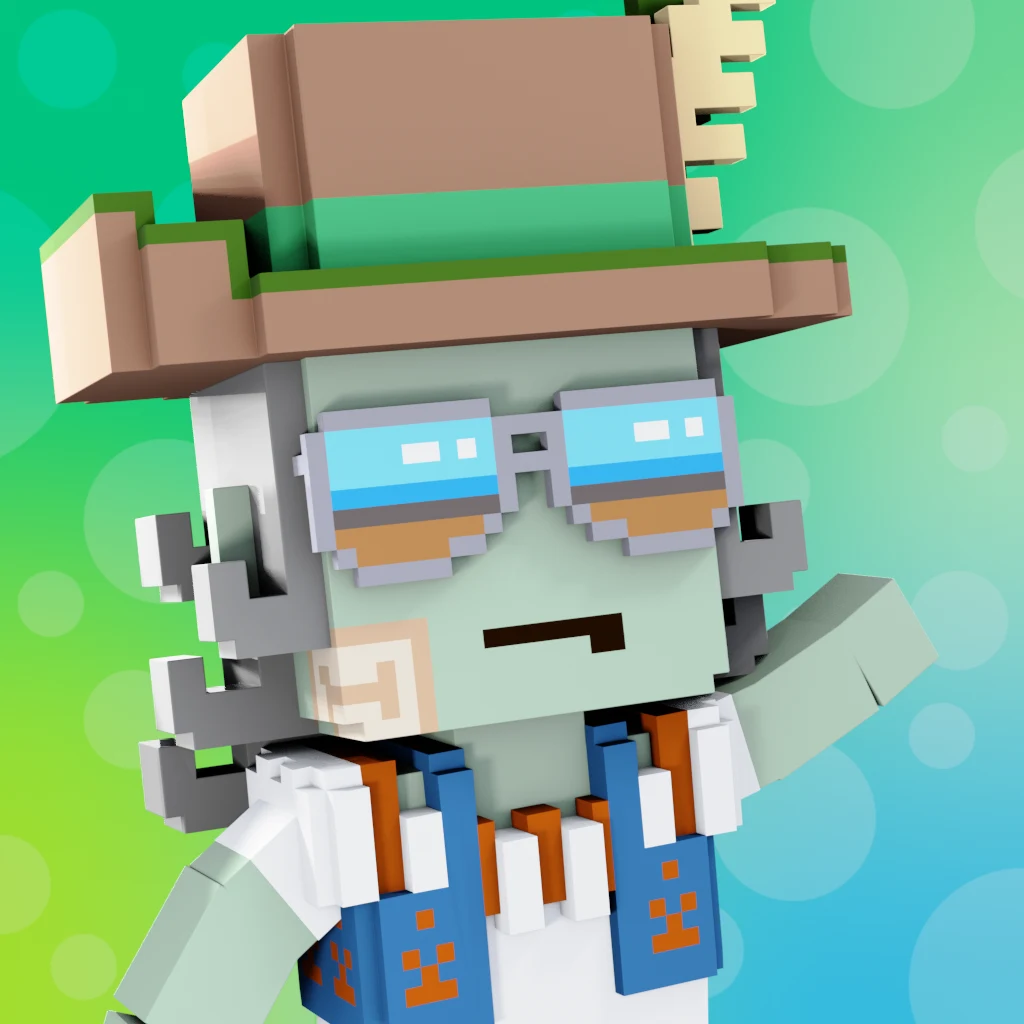 Pirate #8958 voxel render