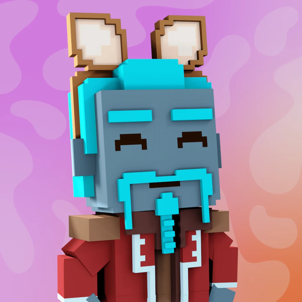 Pirate #8960 voxel render