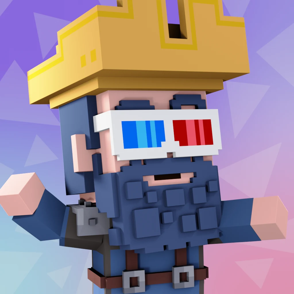 Pirate #8961 voxel render