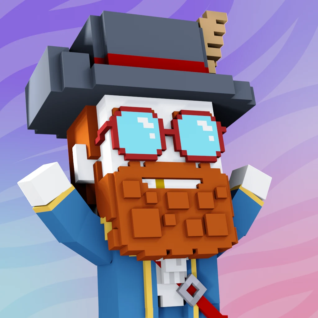 Pirate #8964 voxel render