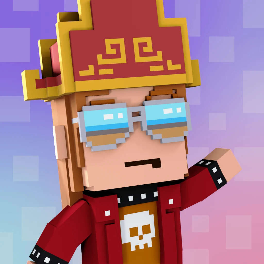 Pirate #8965 voxel render