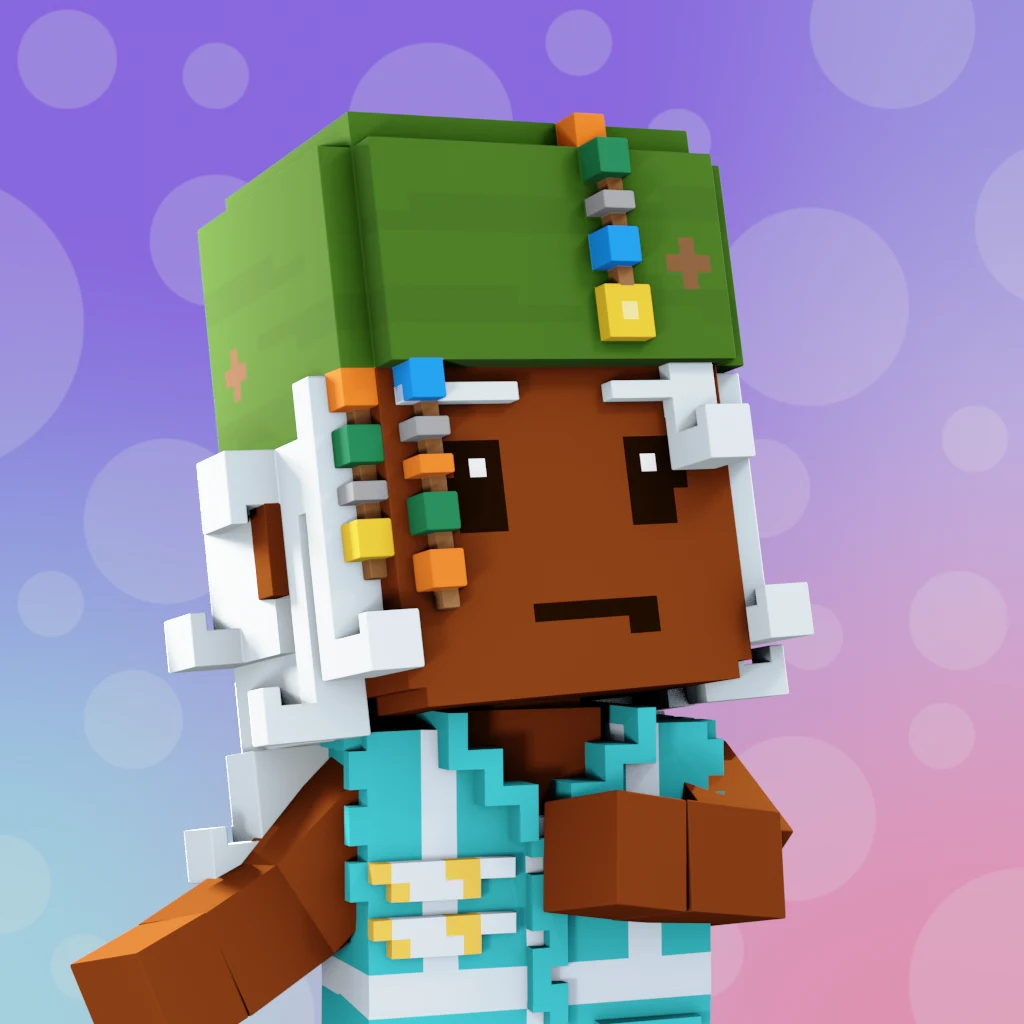 Pirate #8966 voxel render