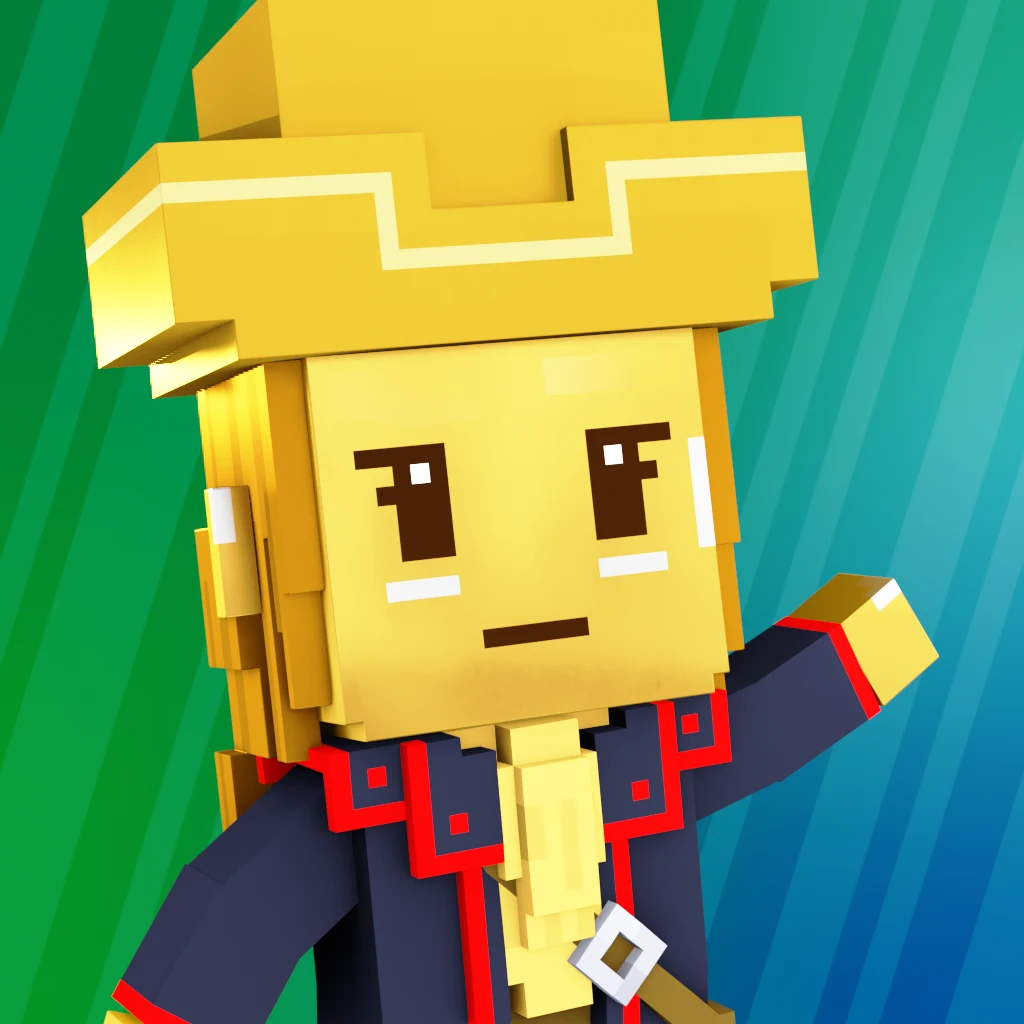 Pirate #897 voxel render