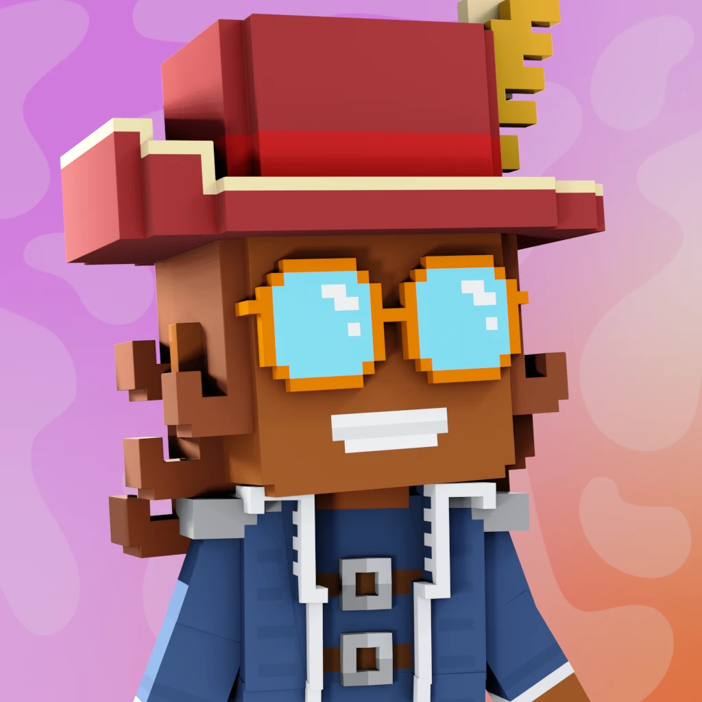 Pirate #8970 voxel render