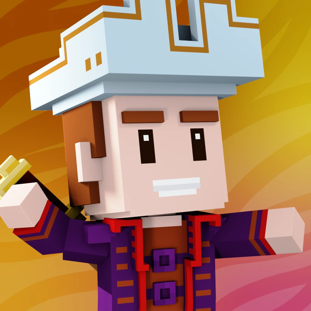 Pirate #8976 voxel render
