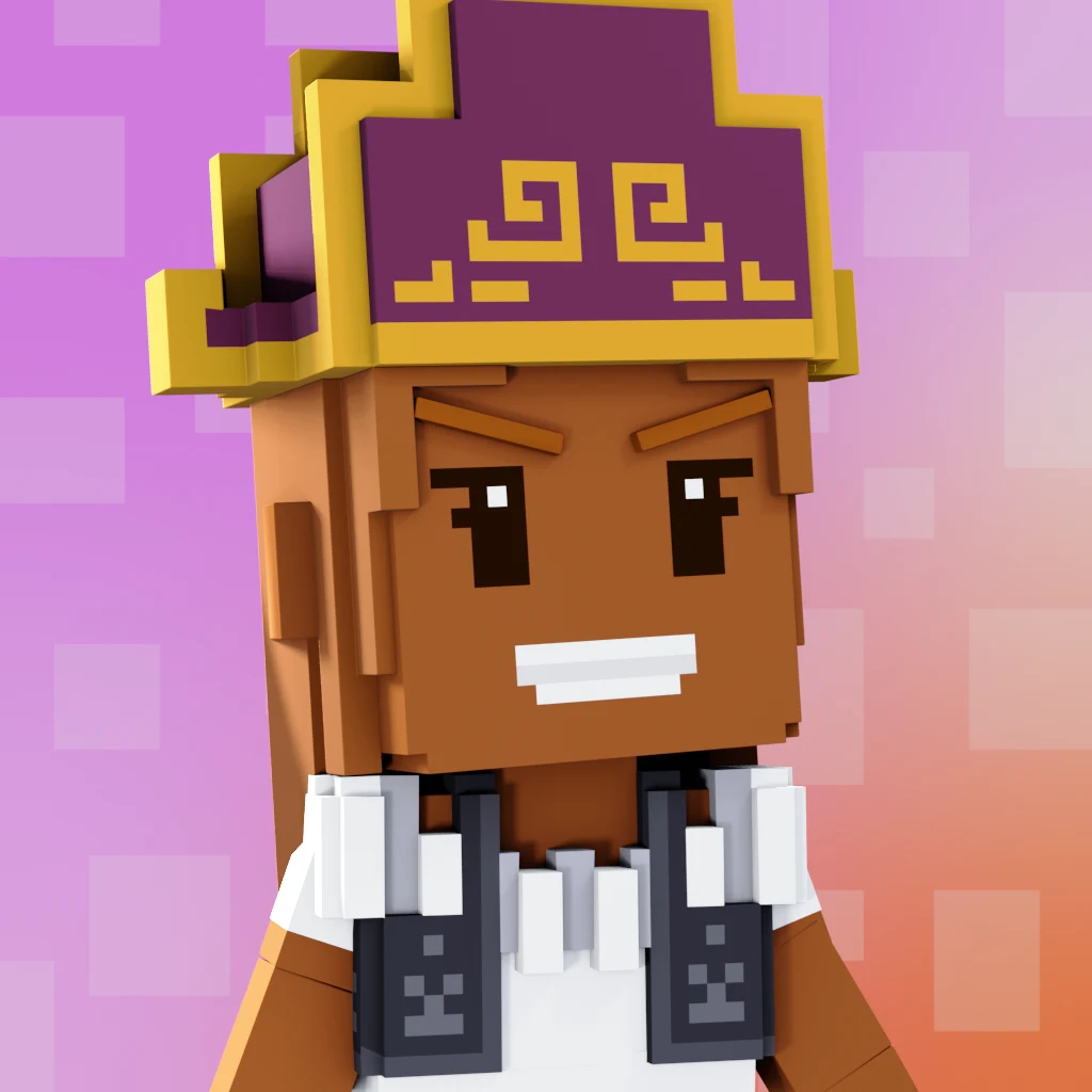 Pirate #8978 voxel render