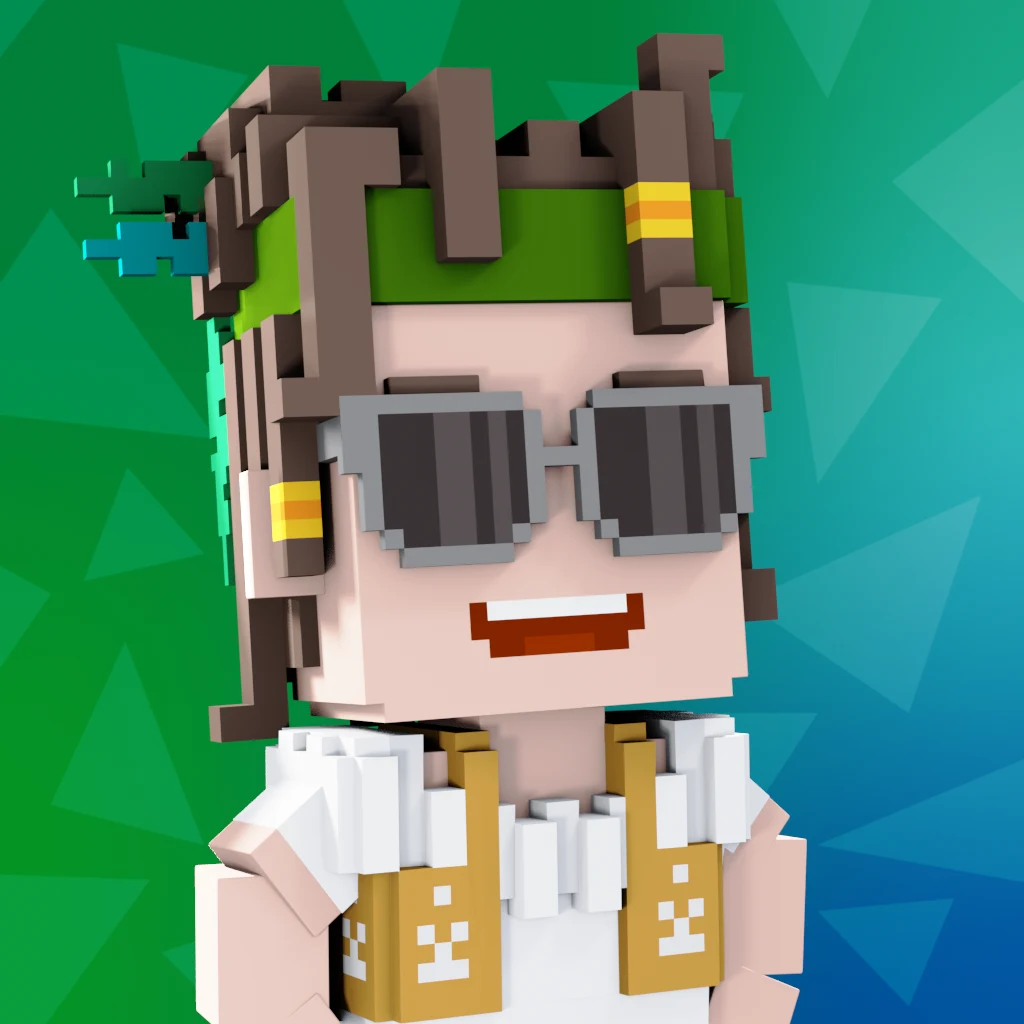 Pirate #899 voxel render