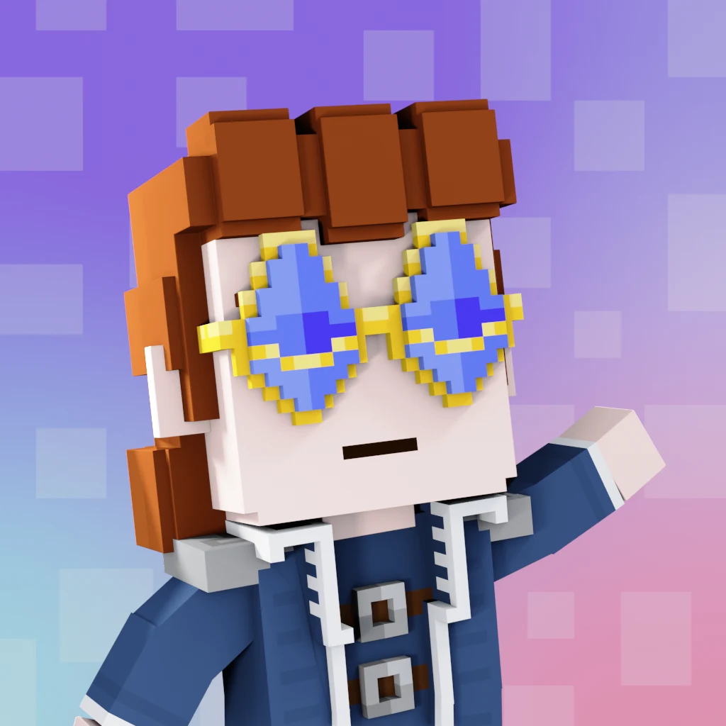 Pirate #8998 voxel render