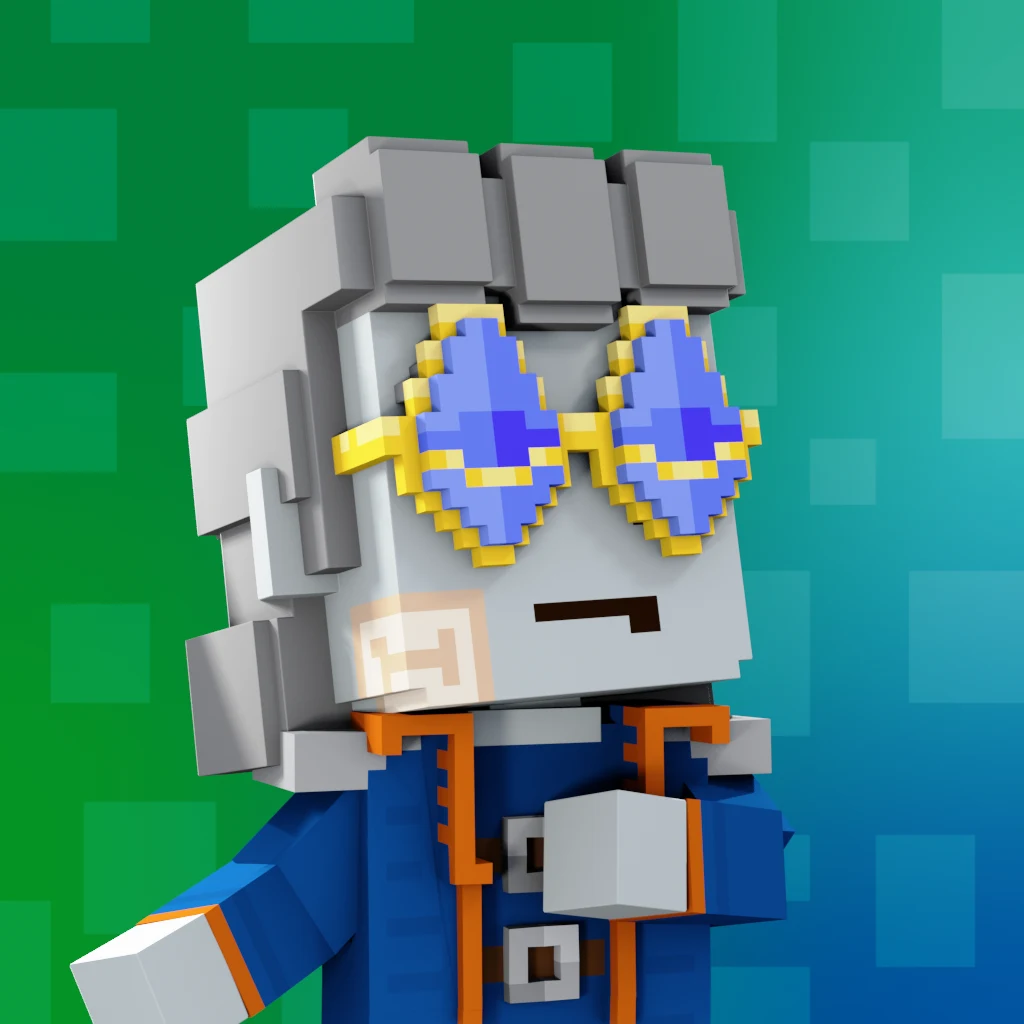 Pirate #9 voxel render