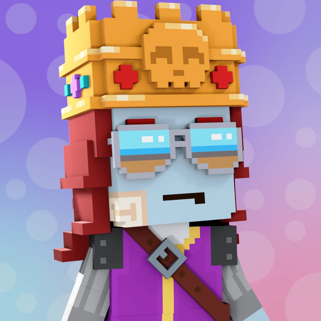 Pirate #9022 voxel render