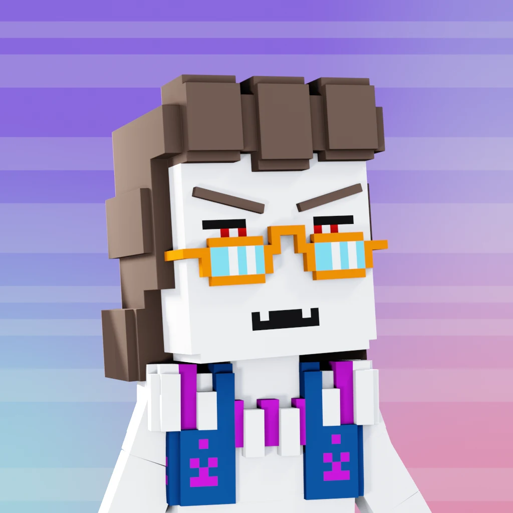 Pirate #9047 voxel render
