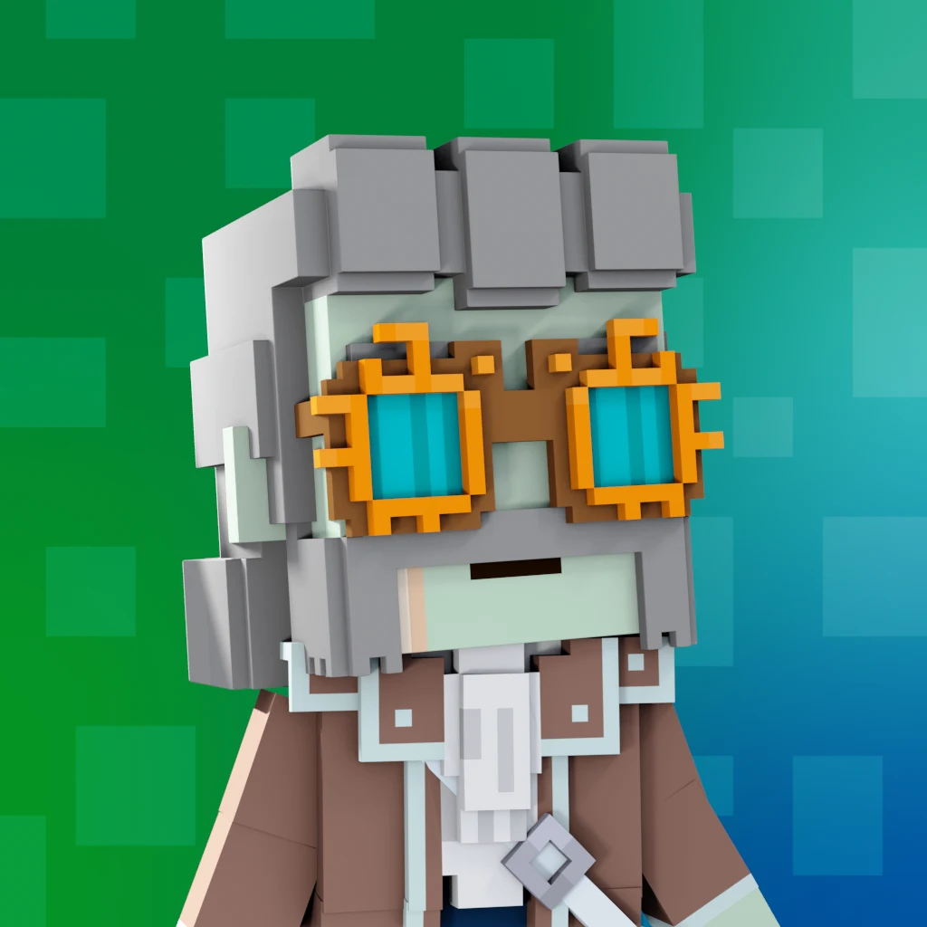 Pirate #9051 voxel render