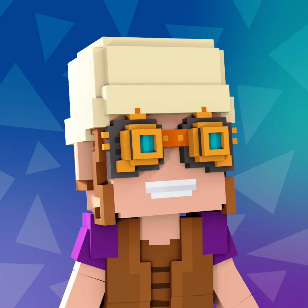 Pirate #9064 voxel render