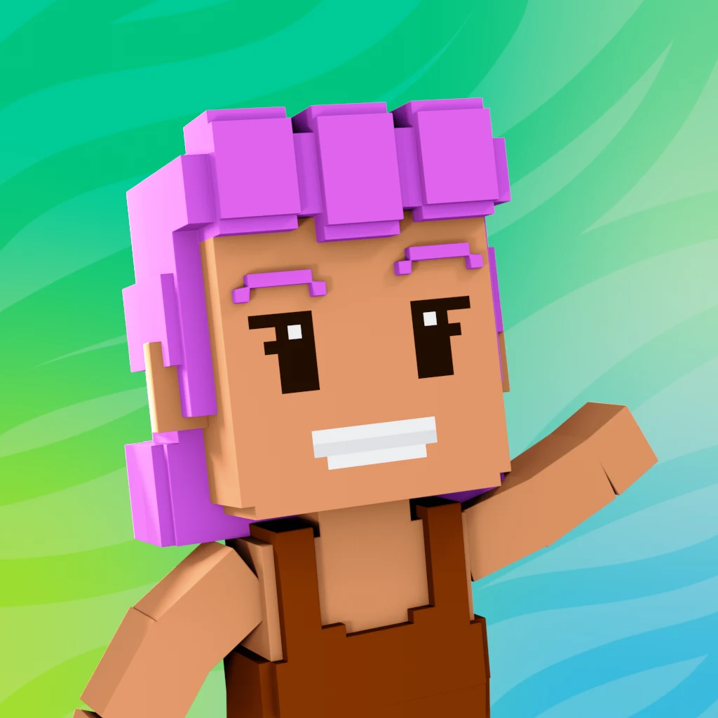Pirate #9094 voxel render