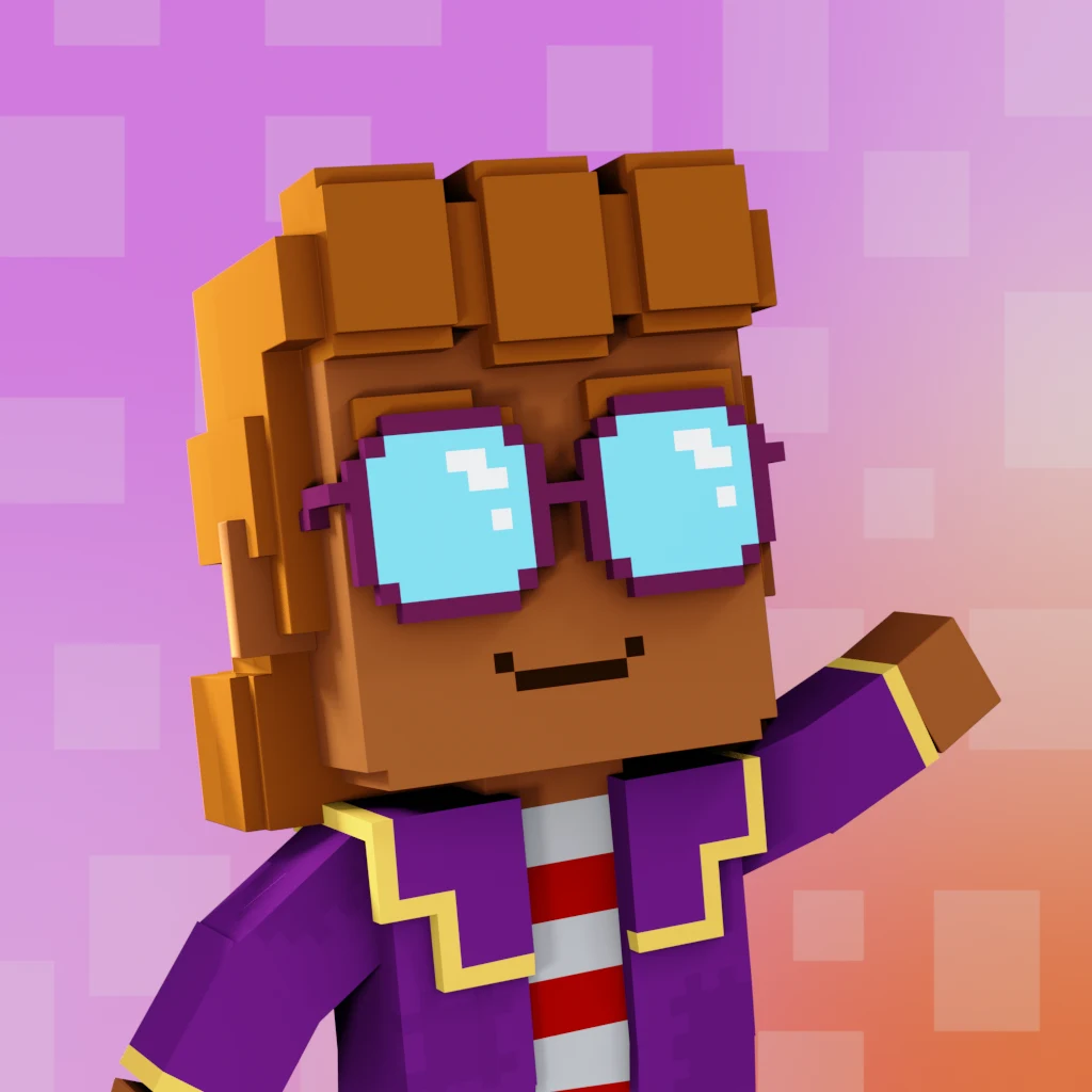Pirate #9096 voxel render