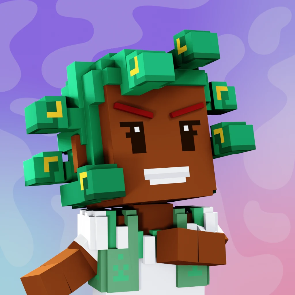 Pirate #9104 voxel render