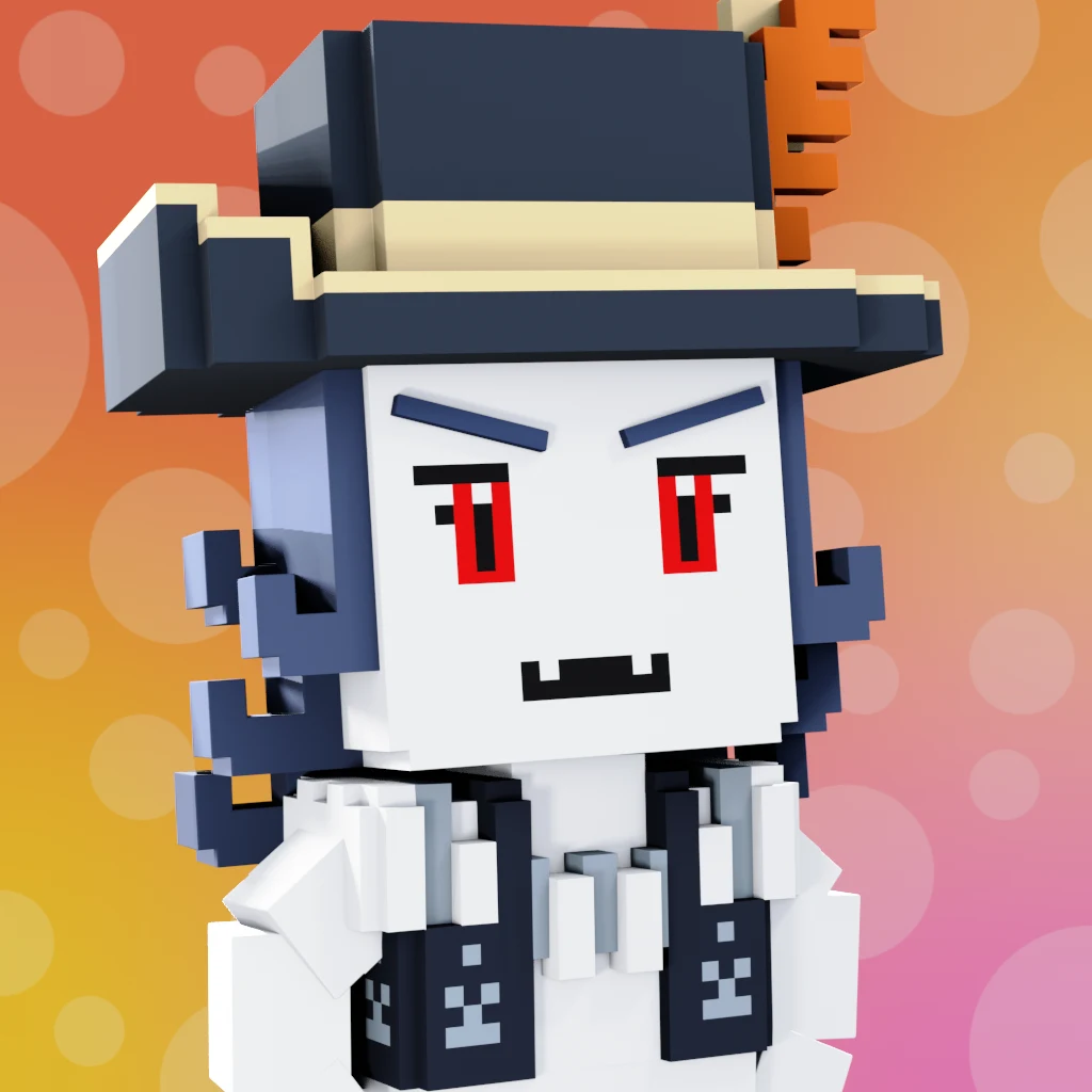 Pirate #9106 voxel render