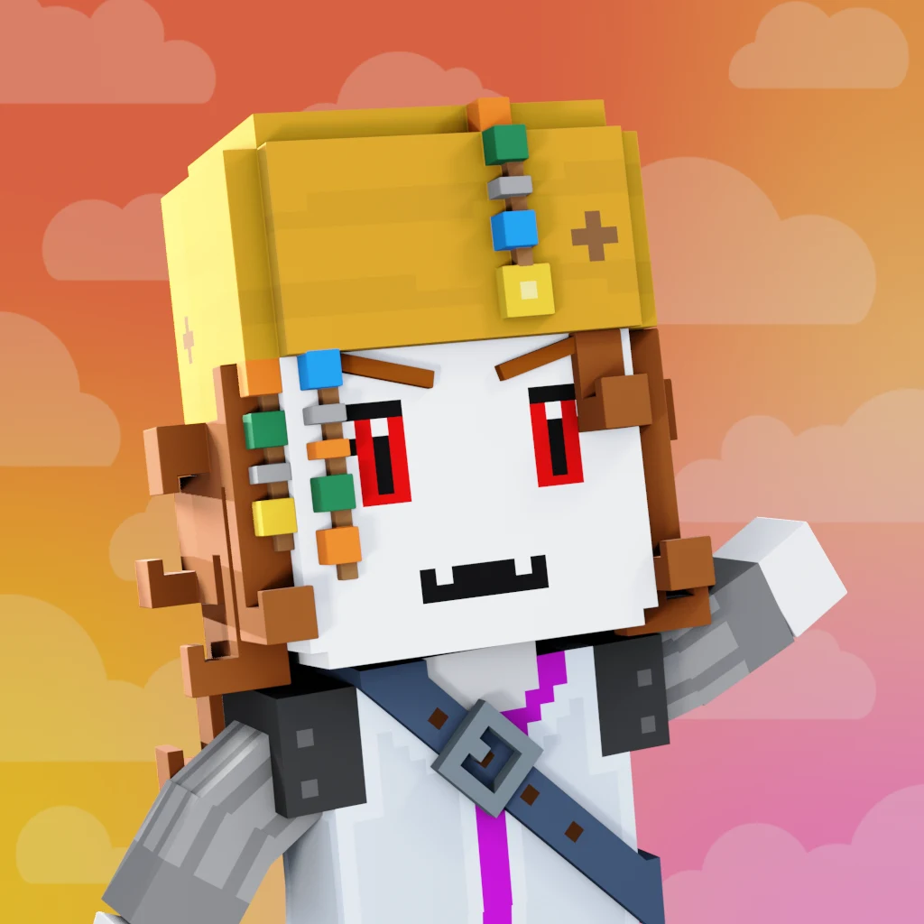 Pirate #9109 voxel render