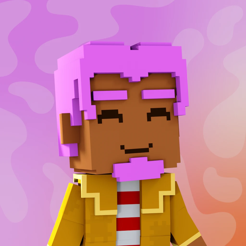 Pirate #9116 voxel render