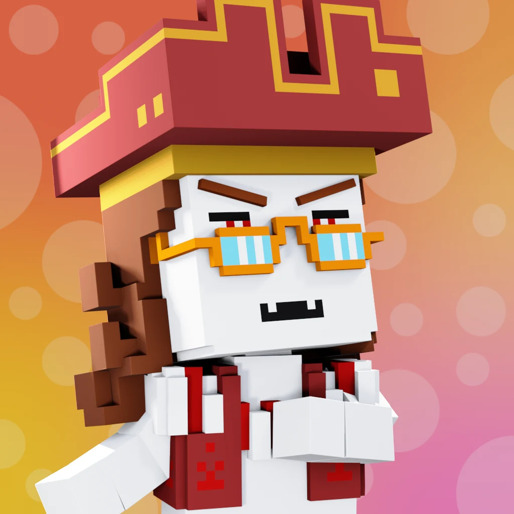 Pirate #9124 voxel render