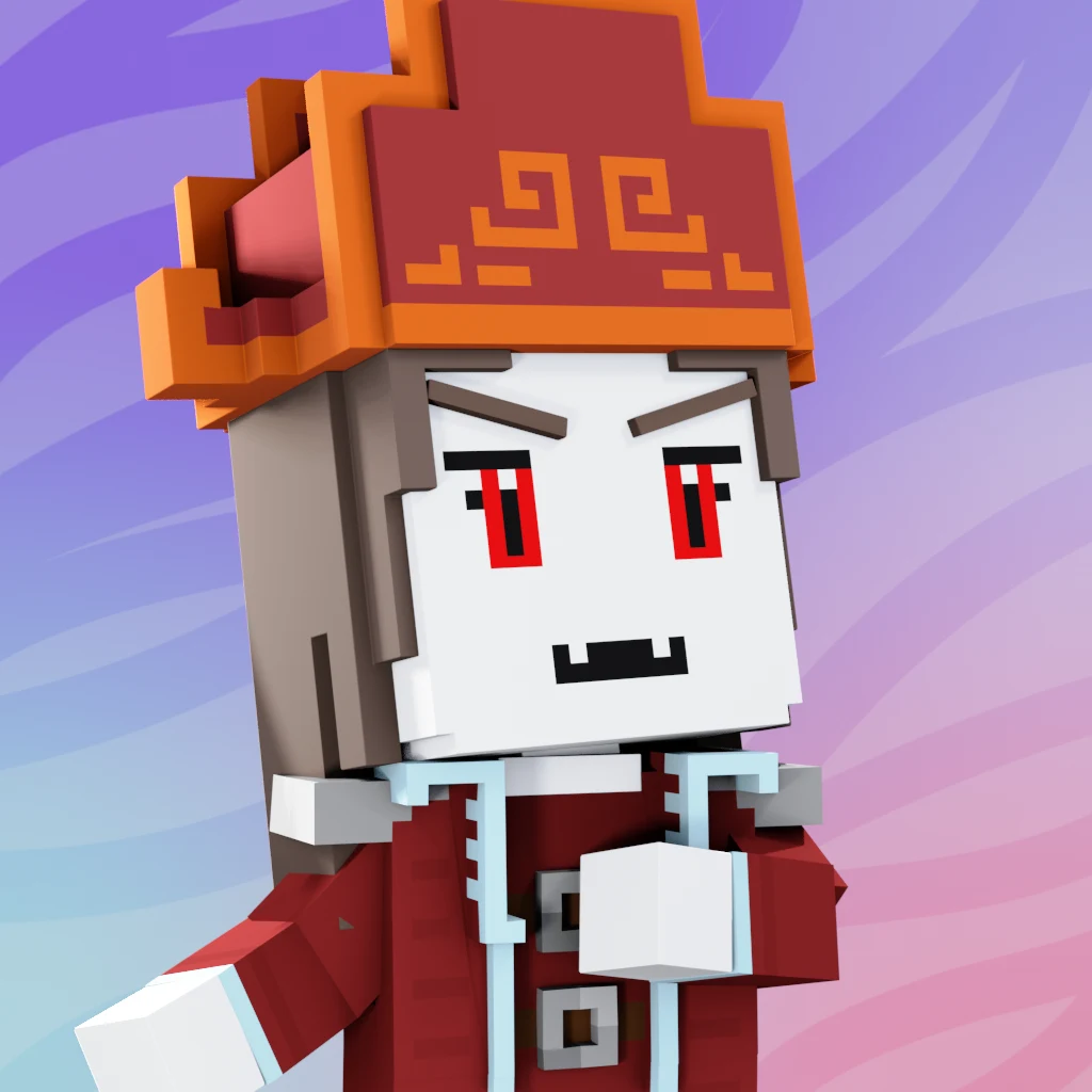 Pirate #9130 voxel render