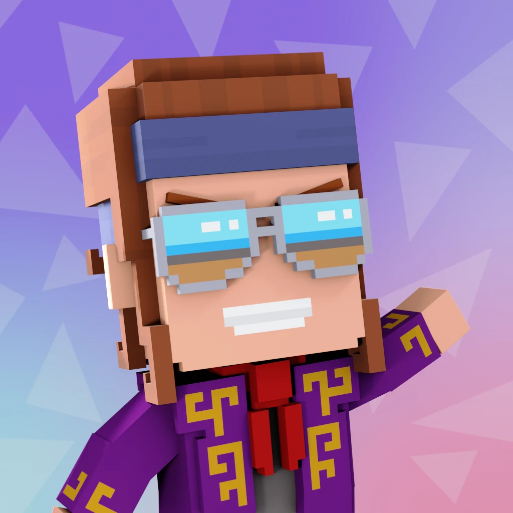 Pirate #9132 voxel render