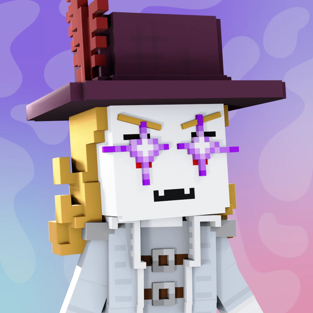 Pirate #9133 voxel render
