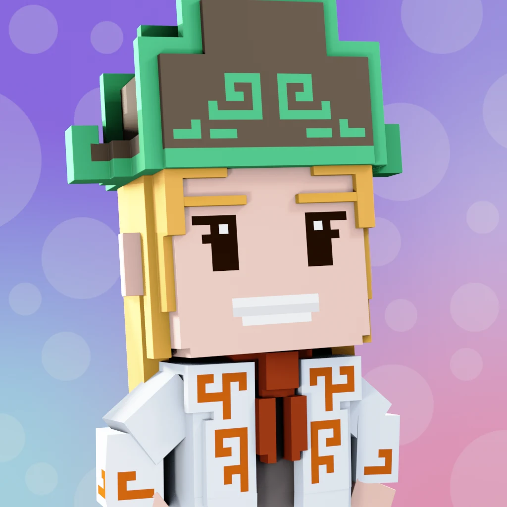 Pirate #9134 voxel render