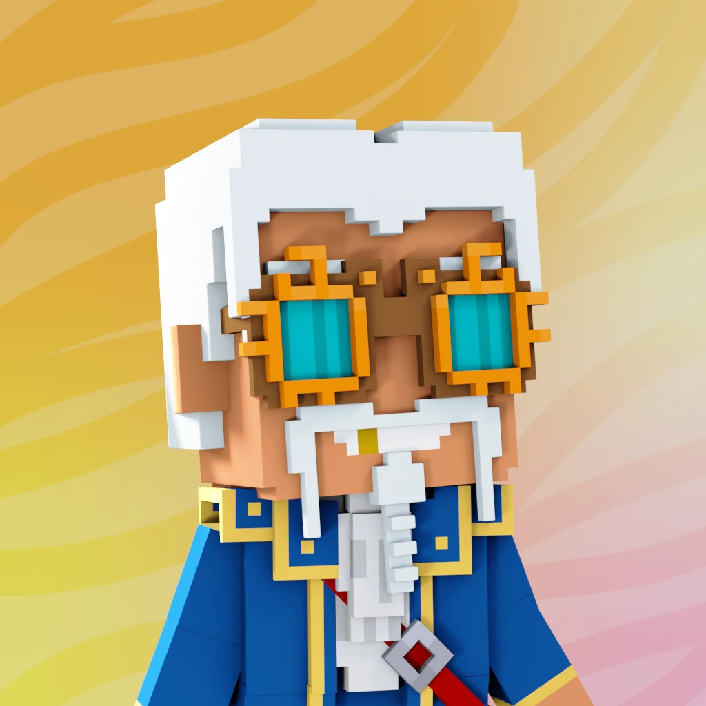 Pirate #9155 voxel render