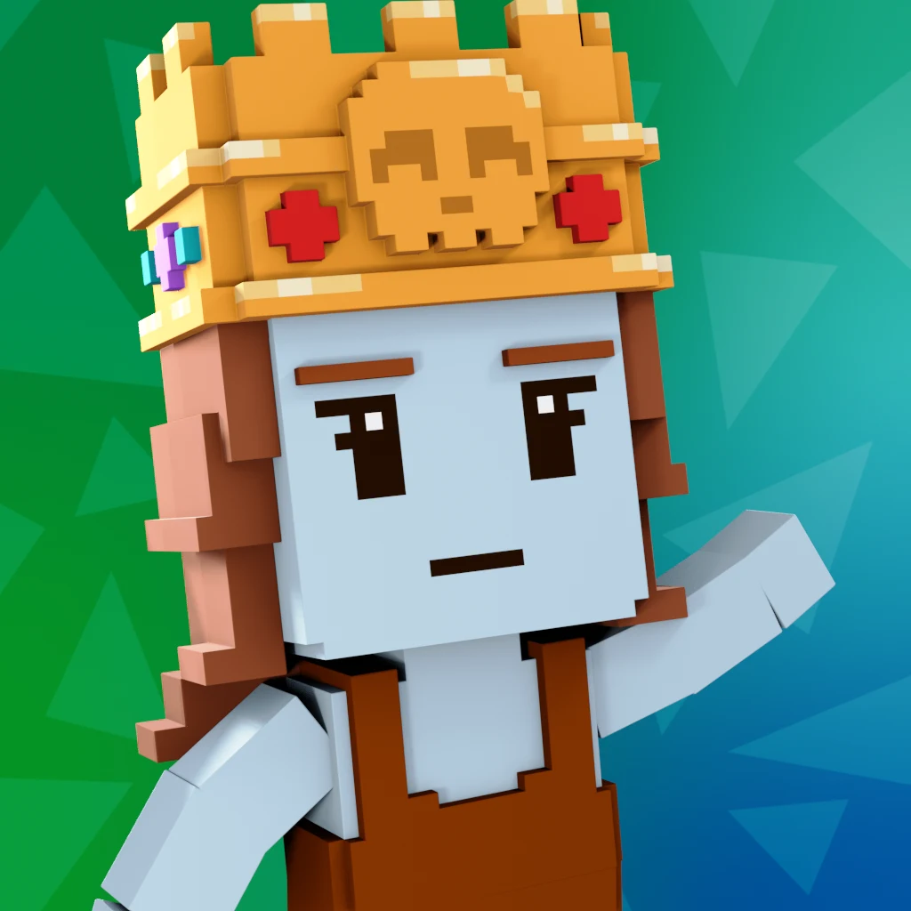 Pirate #9157 voxel render