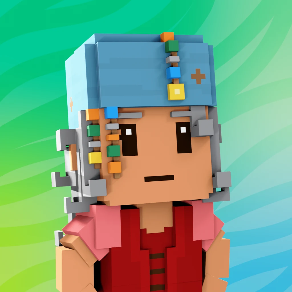 Pirate #9158 voxel render
