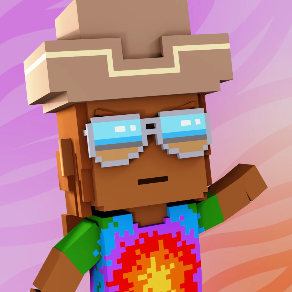 Pirate #9164 voxel render