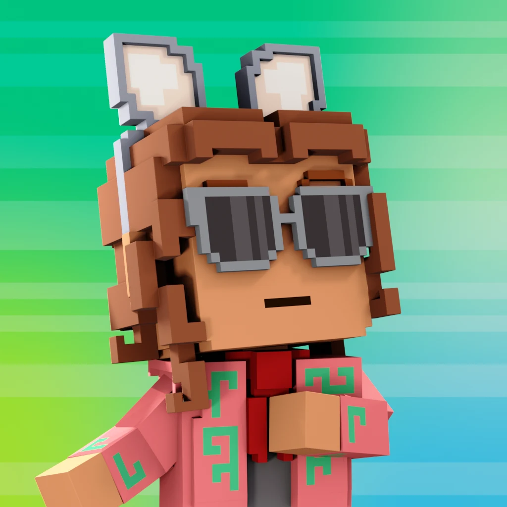 Pirate #9176 voxel render