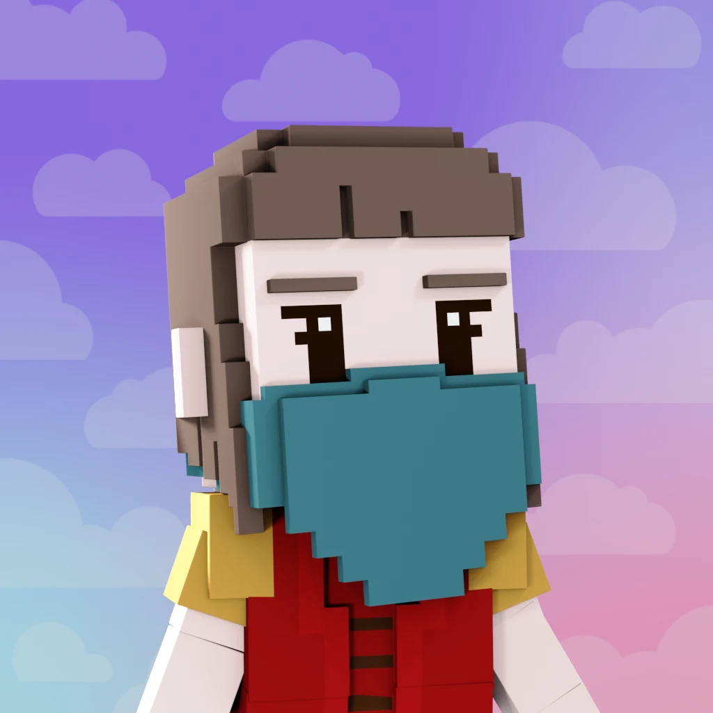 Pirate #9179 voxel render