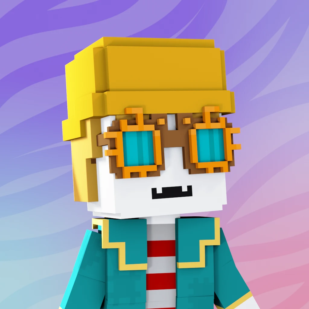 Pirate #9184 voxel render