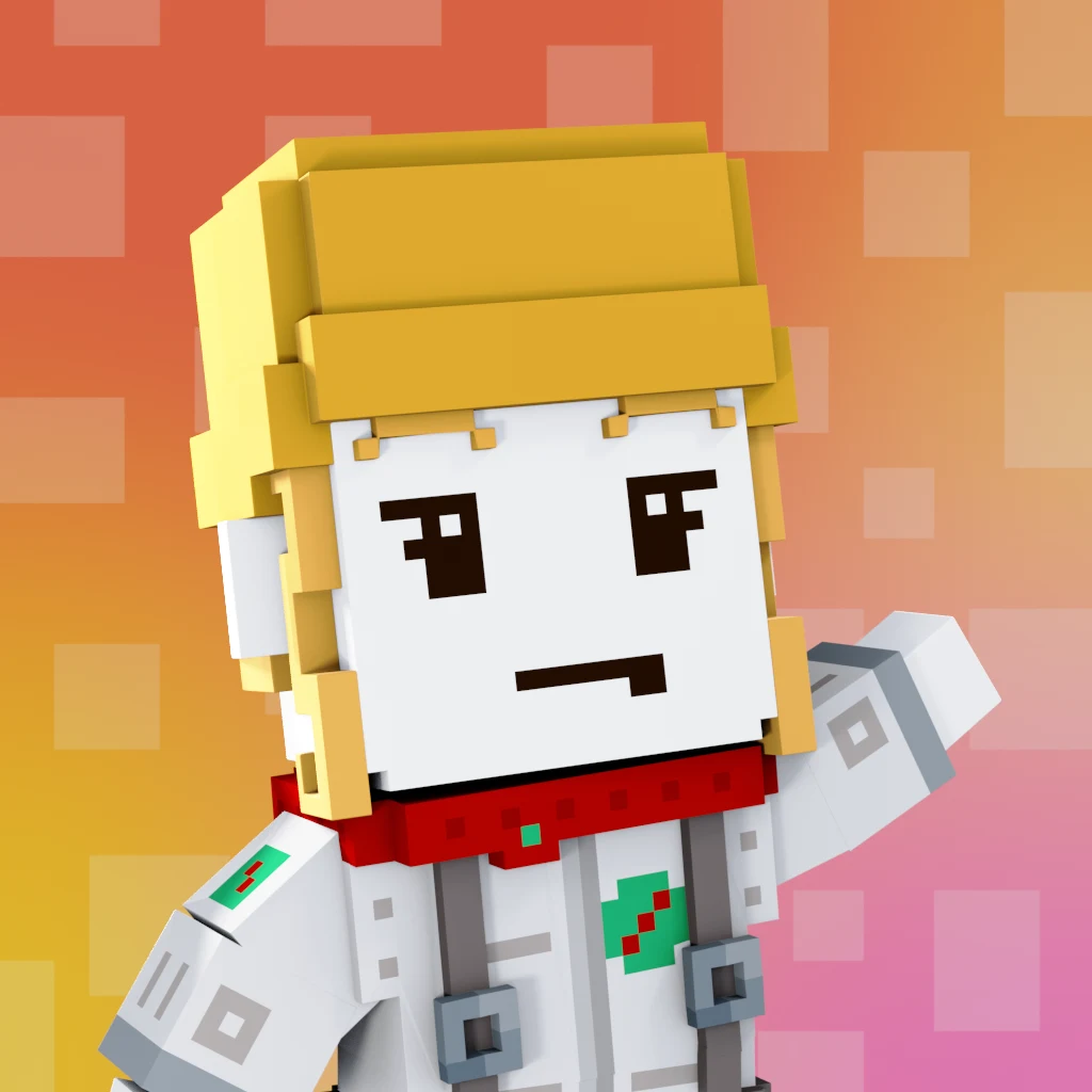 Pirate #9187 voxel render
