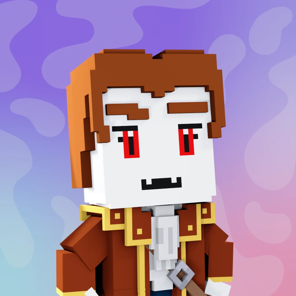 Pirate #9190 voxel render