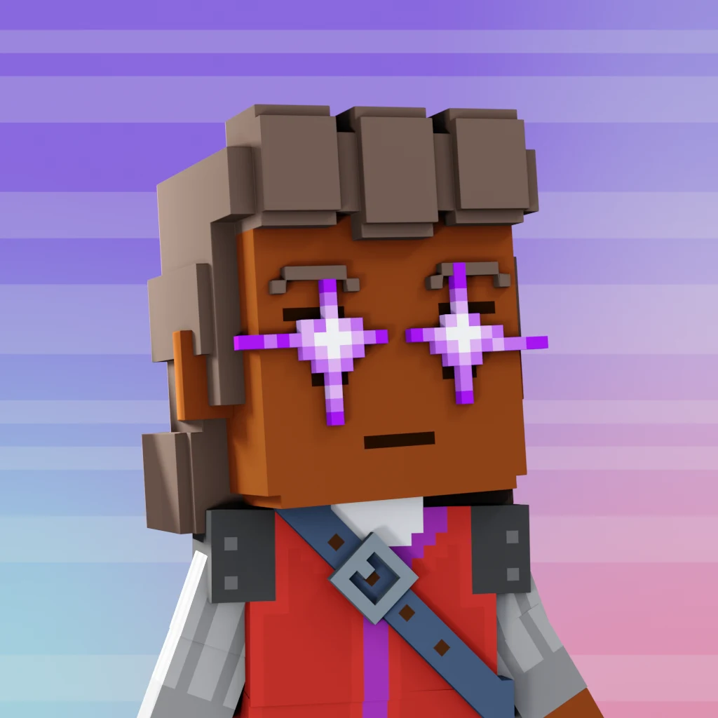 Pirate #9194 voxel render
