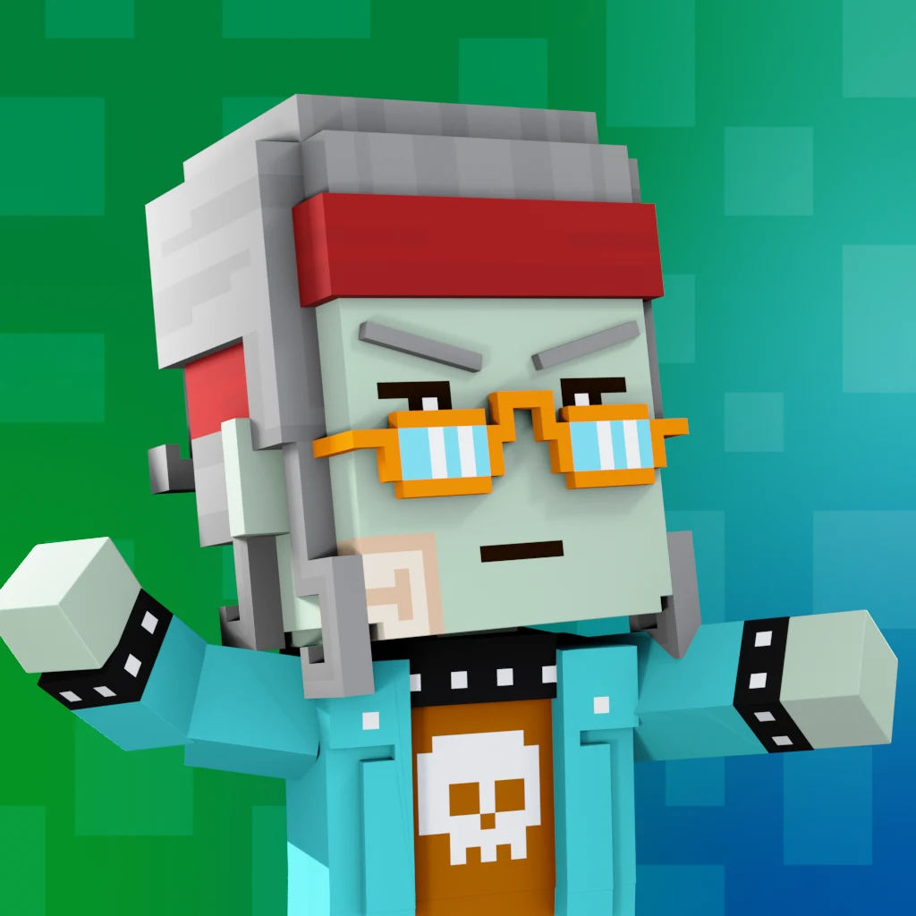 Pirate #9199 voxel render