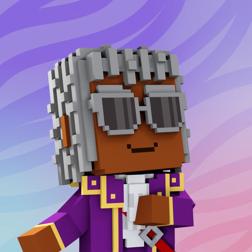 Pirate #9202 voxel render