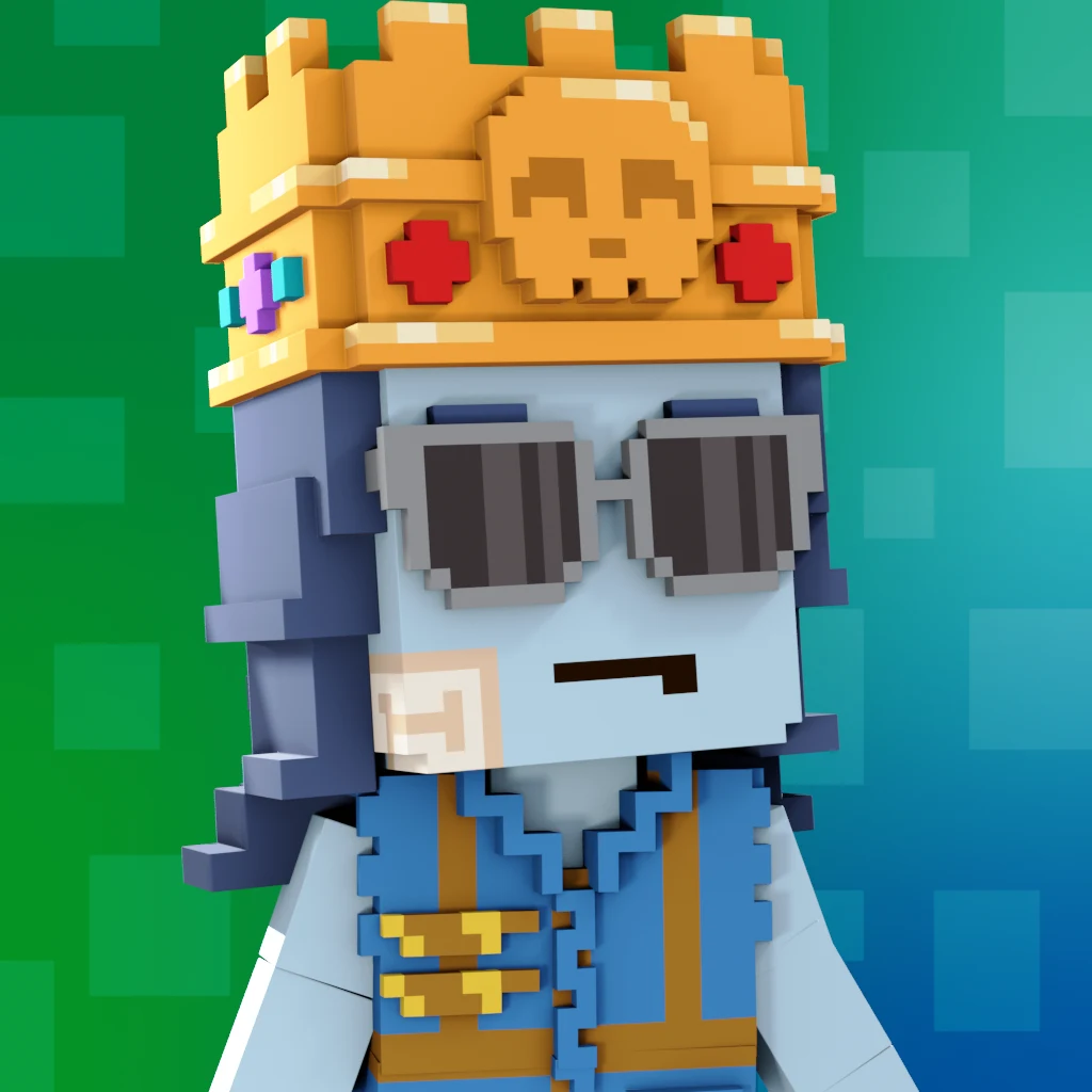 Pirate #9203 voxel render
