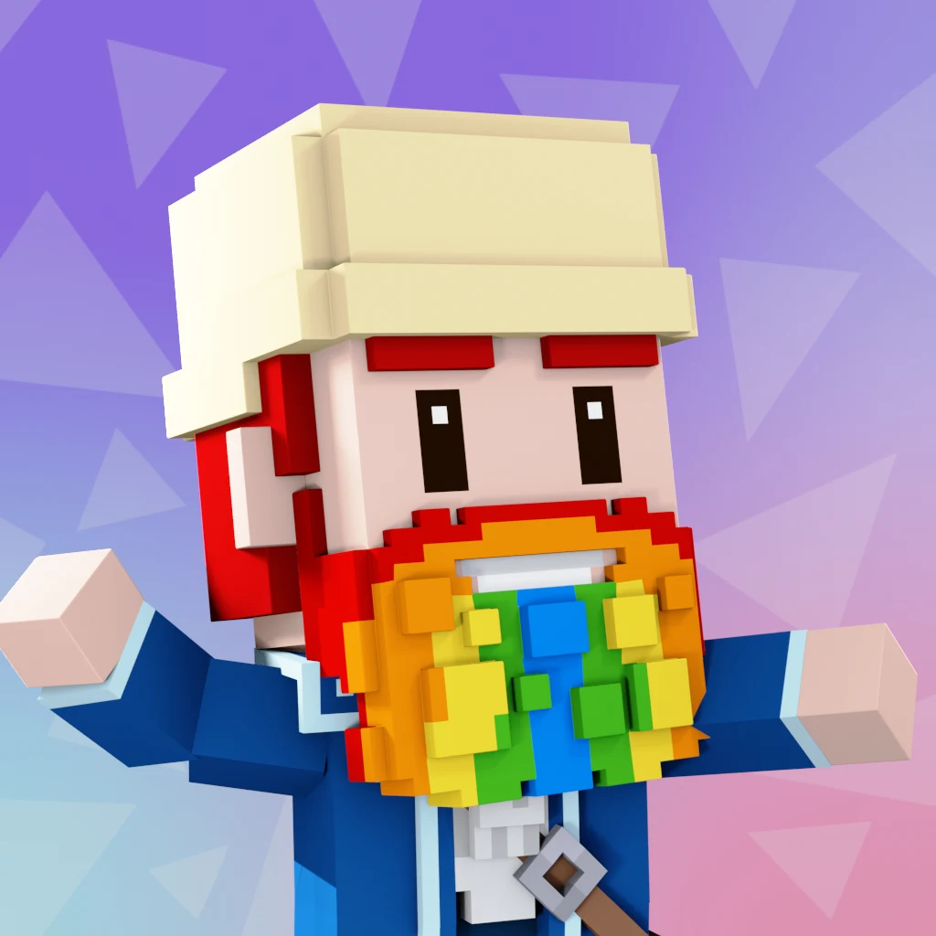 Pirate #9215 voxel render
