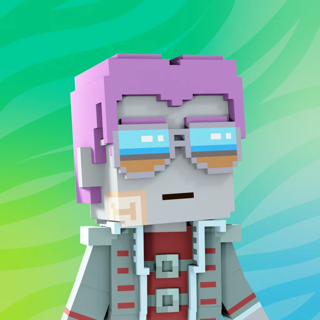 Pirate #9218 voxel render