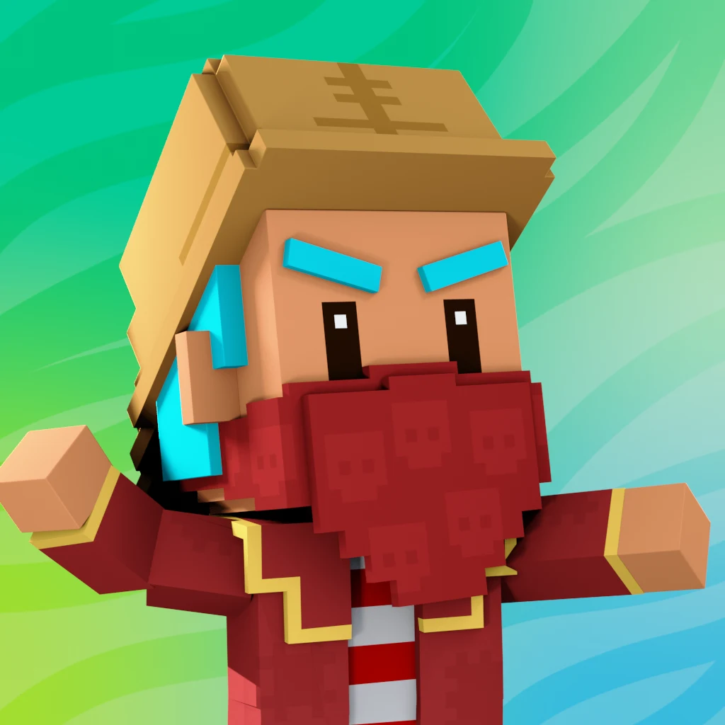 Pirate #9224 voxel render