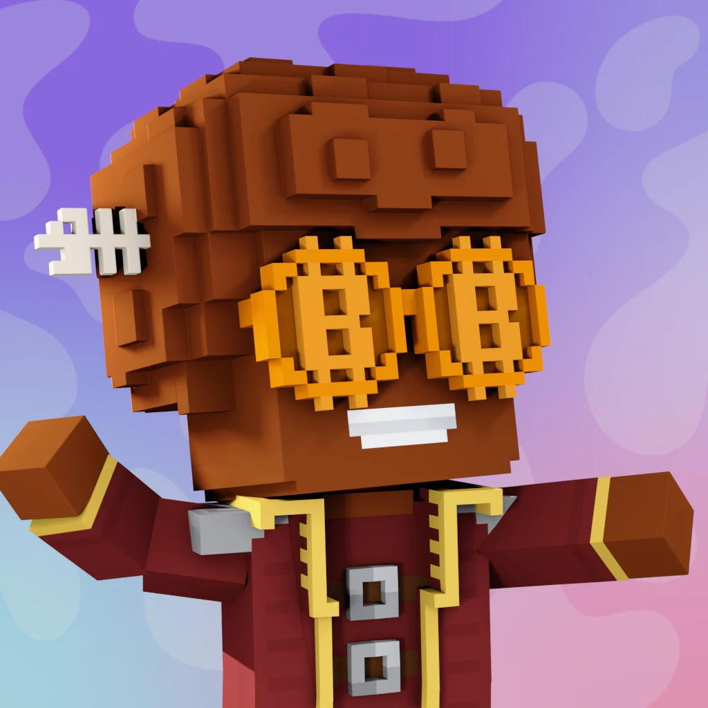 Pirate #9229 voxel render