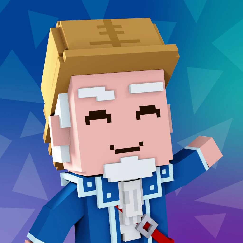 Pirate #9235 voxel render